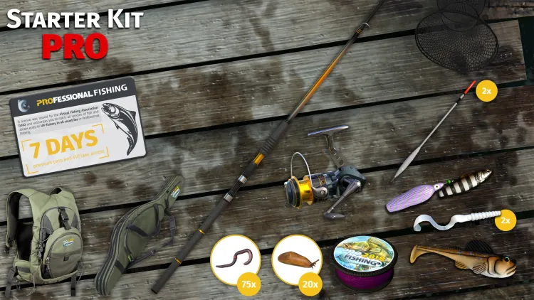 Скриншот Professional Fishing: Starter Kit Pro — 2