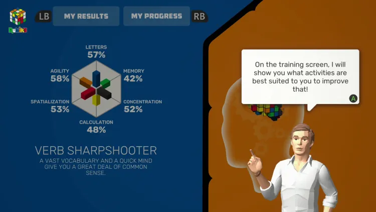 Скриншот Professor Rubik’s Brain Fitness — 5