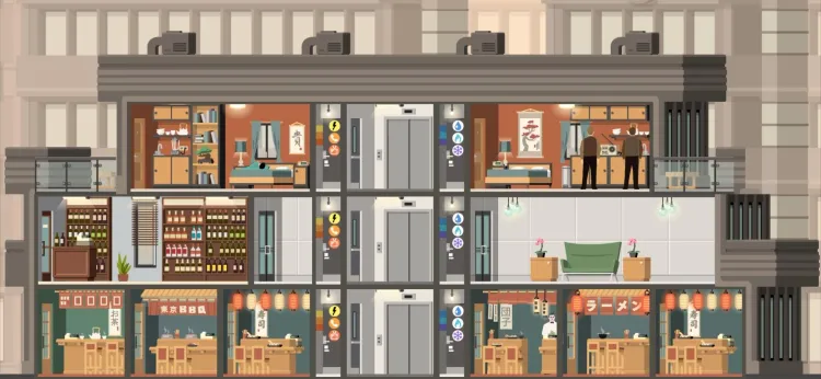 Скриншот Project Highrise: Tokyo Towers DLC — 4