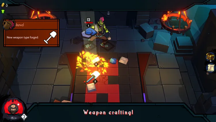 Скриншот Puzzle Forge Dungeon — 1