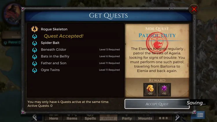 Скриншот Puzzle Quest: Immortal Edition — 5
