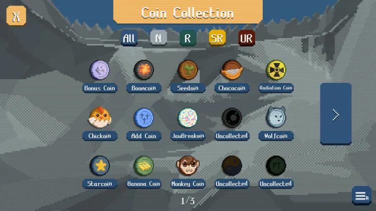 Скриншот RACCOIN: Coin Pusher Roguelike — 2