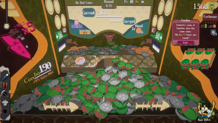 Скриншот RACCOIN: Coin Pusher Roguelike — 3