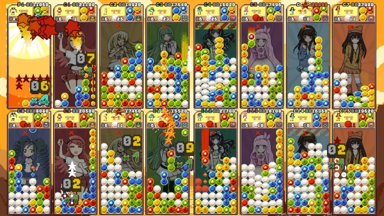 Скриншот Raining Blobs — 1