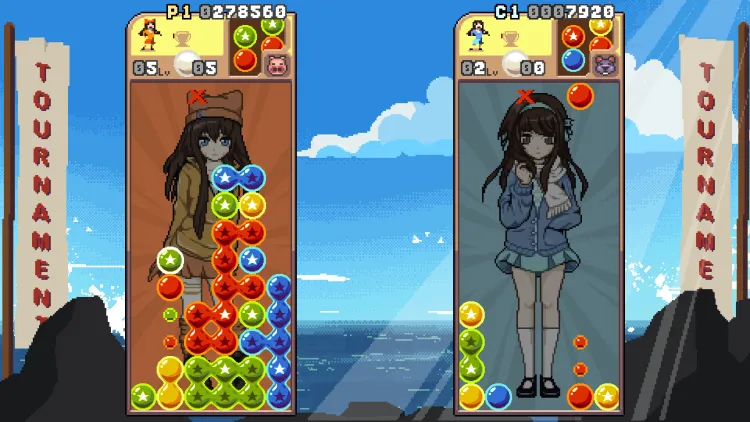 Скриншот Raining Blobs — 3