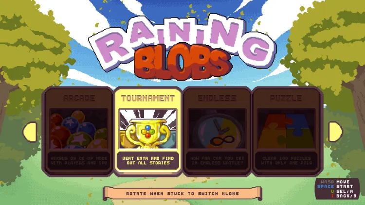 Скриншот Raining Blobs — 4