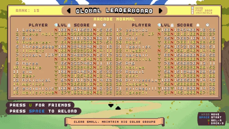 Скриншот Raining Blobs — 5