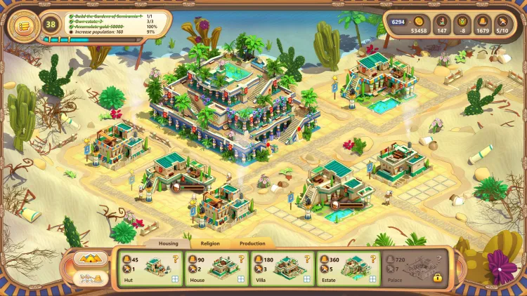 Скриншот Ramses: Rise of Empire — 3