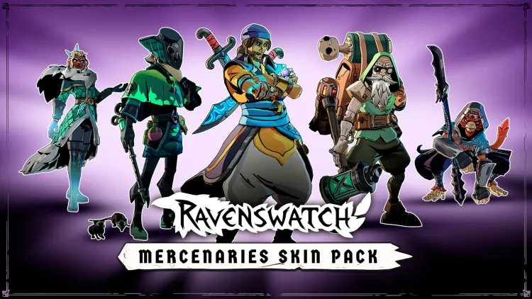 Скриншот Ravenswatch - Mercenaries Skin Pack DLC — 1