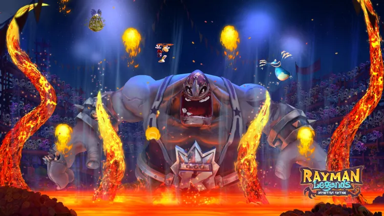 Скриншот Rayman Legends: Definitive Edition (Nintendo Switch - Цифровая версия) (EU) — 1