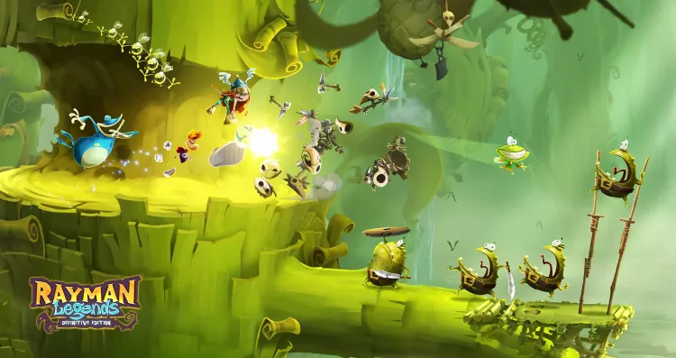 Скриншот Rayman Legends: Definitive Edition (Nintendo Switch - Цифровая версия) (EU) — 3