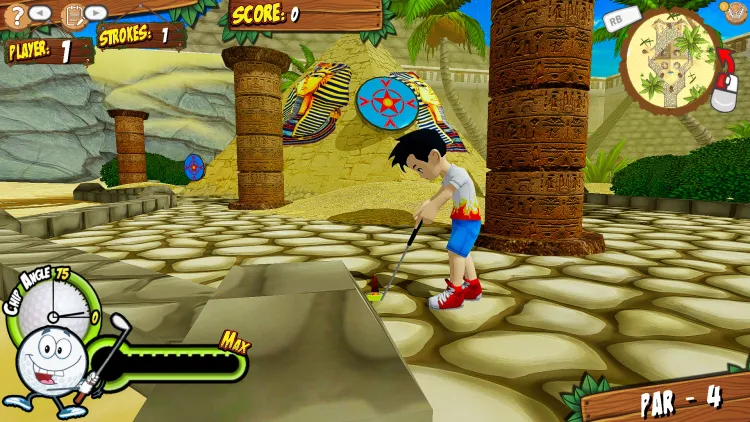 Скриншот RD's Adventure Mini Golf — 1