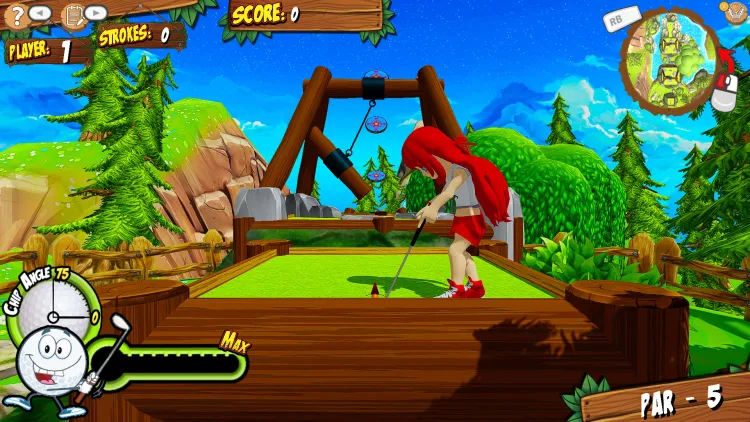 Скриншот RD's Adventure Mini Golf — 4