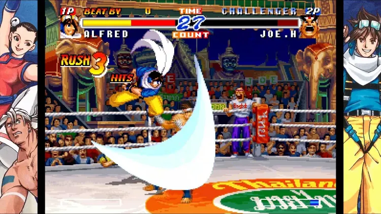 Скриншот Real Bout Fatal Fury 2: The Newcomers — 1