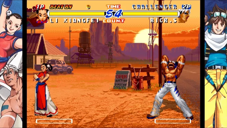 Скриншот Real Bout Fatal Fury 2: The Newcomers — 2