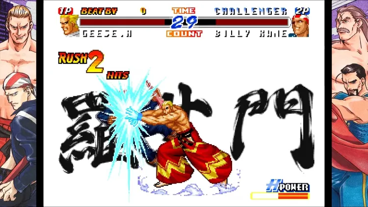 Скриншот Real Bout Fatal Fury 2: The Newcomers — 5
