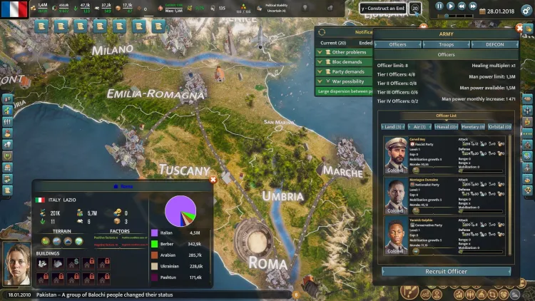 Скриншот Realpolitiks 3: Earth and Beyond — 3