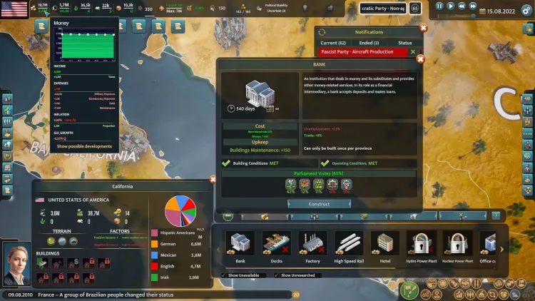 Скриншот Realpolitiks 3: Earth and Beyond — 7