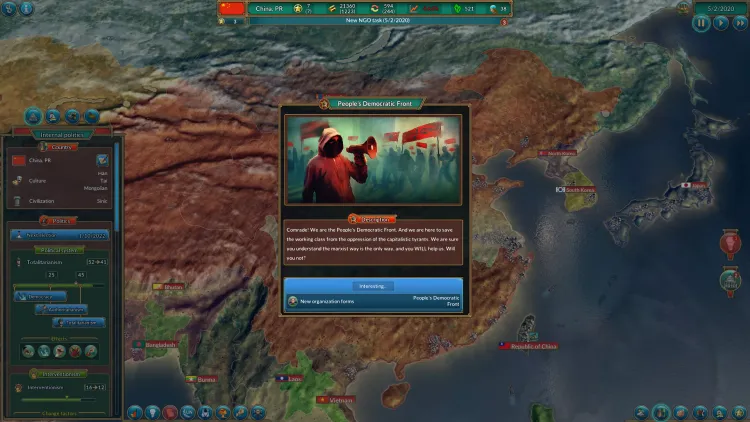 Скриншот Realpolitiks + New Power DLC Bundle — 1