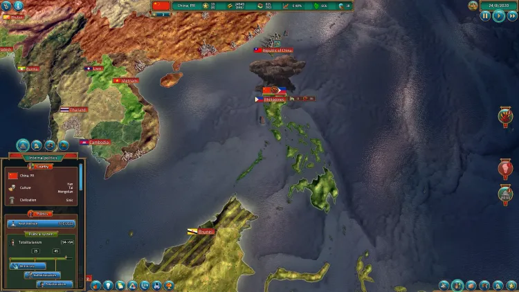 Скриншот Realpolitiks + New Power DLC Bundle — 2