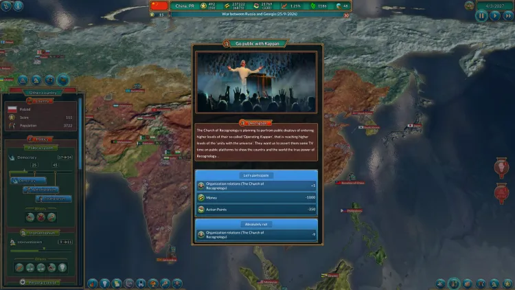 Скриншот Realpolitiks: New Power DLC — 5