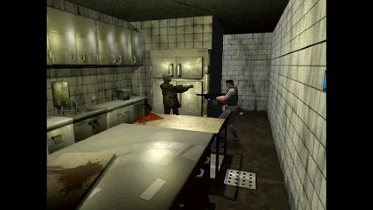 Скриншот Resident Evil (1996) — 3