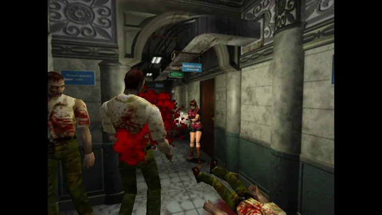 Скриншот Resident Evil 2 (1998) — 3