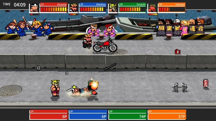 Скриншот River City Melee : Battle Royal Special — 2