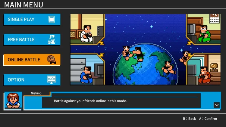 Скриншот River City Melee : Battle Royal Special — 3