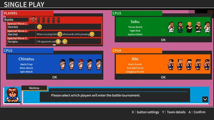 Скриншот River City Melee : Battle Royal Special — 5