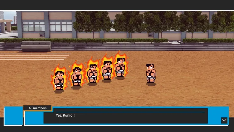 Скриншот River City Melee : Battle Royal Special — 8