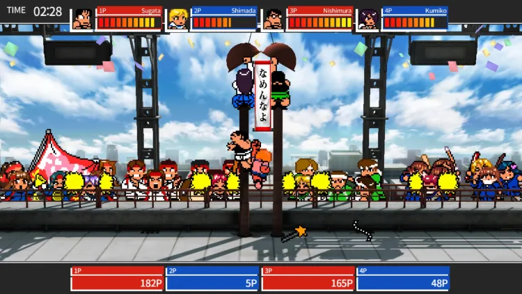 Скриншот River City Super Sports Challenge ~All Stars Special~ — 2