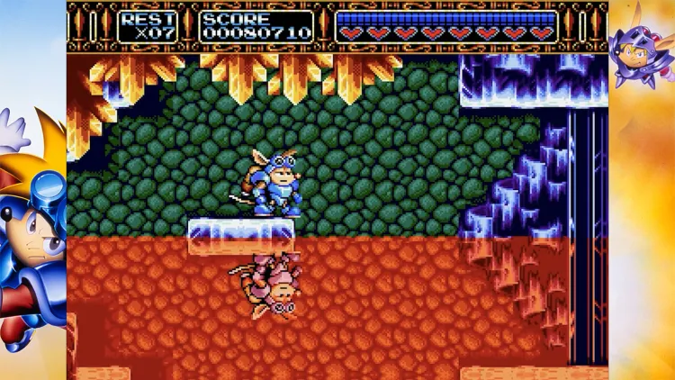 Скриншот Rocket Knight Adventures: Re-Sparked! (Версия для СНГ [ Кроме РФ и РБ ]) — 1