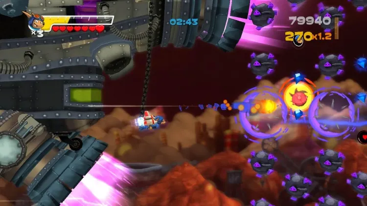 Скриншот Rocket Knight — 1