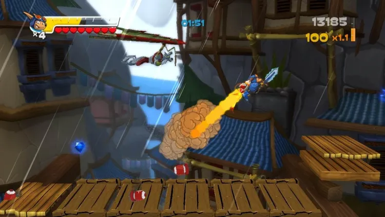 Скриншот Rocket Knight — 2