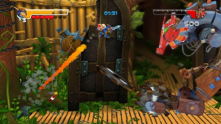 Скриншот Rocket Knight — 5