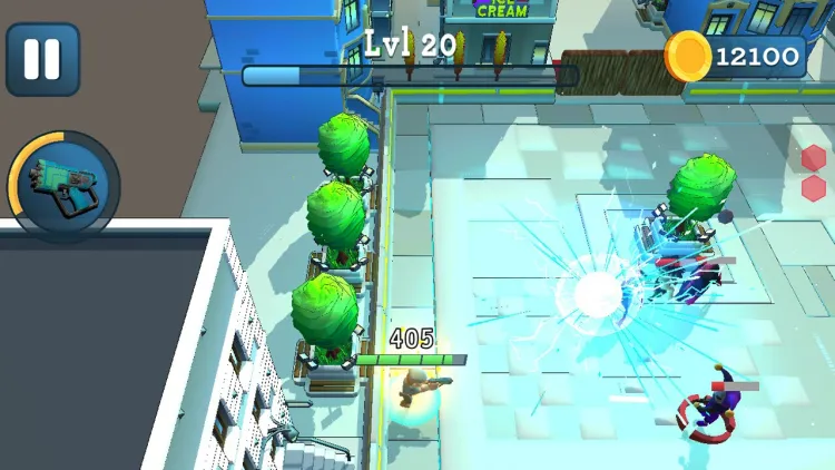 Скриншот Rogue City: Top Down Shooter (HapGames) — 1