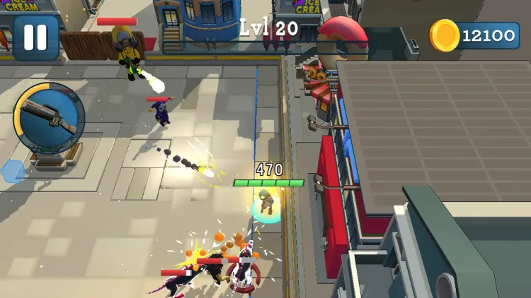 Скриншот Rogue City: Top Down Shooter (HapGames) — 2