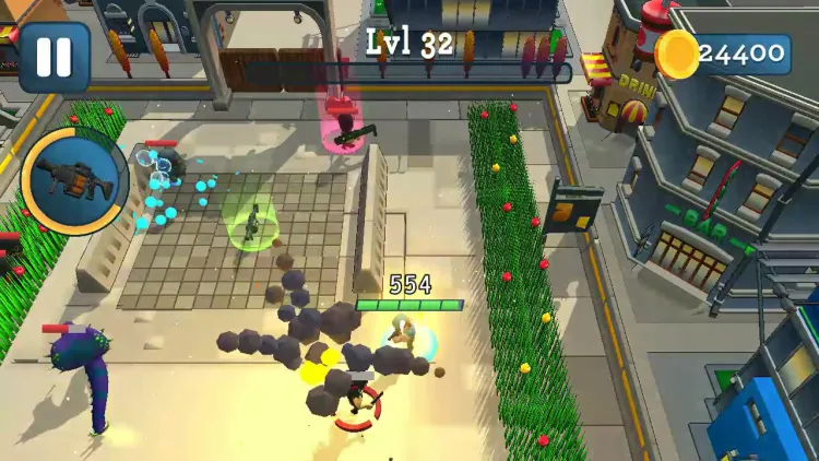 Скриншот Rogue City: Top Down Shooter (HapGames) — 3