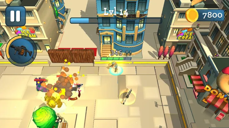 Скриншот Rogue City: Top Down Shooter (HapGames) — 6