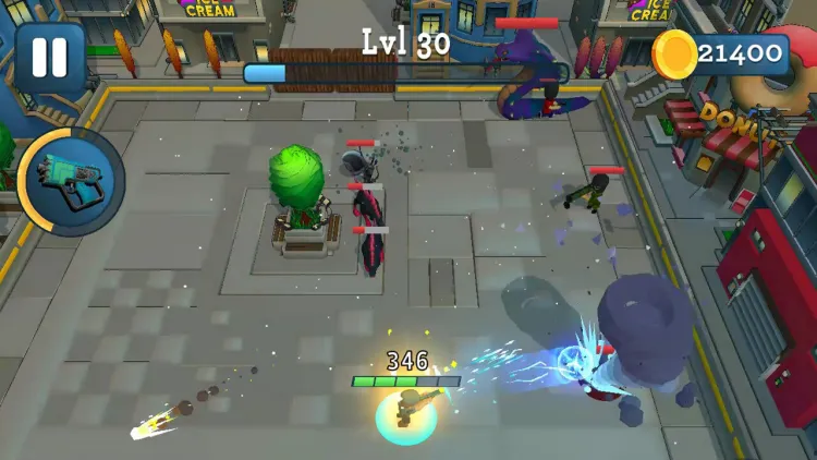 Скриншот Rogue City: Top Down Shooter (HapGames) — 8