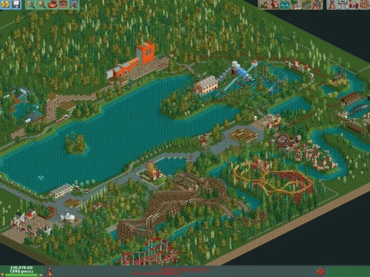 Скриншот RollerCoaster Tycoon 2: Triple Thrill Pack — 1