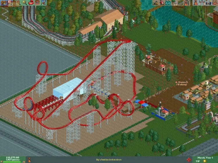 Скриншот RollerCoaster Tycoon 2: Triple Thrill Pack — 3