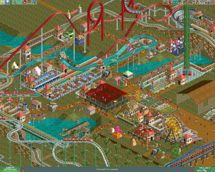 Скриншот RollerCoaster Tycoon 2: Triple Thrill Pack — 4