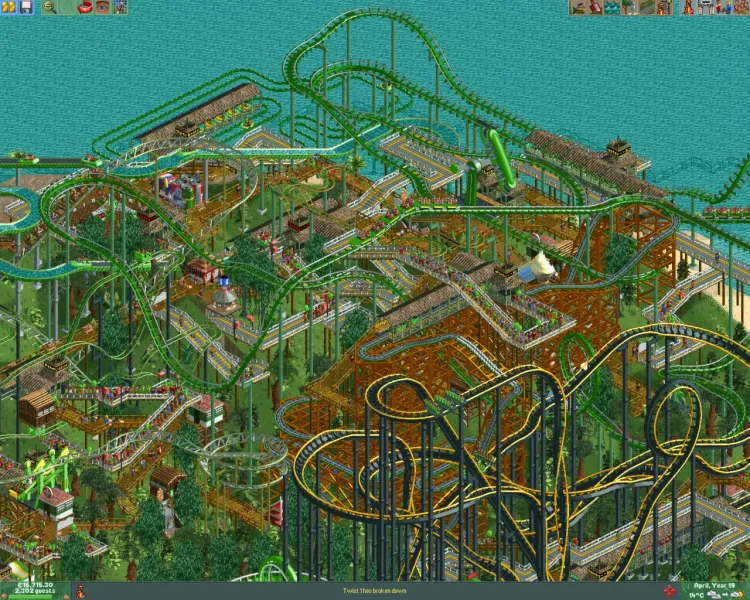 Скриншот RollerCoaster Tycoon 2: Triple Thrill Pack — 5