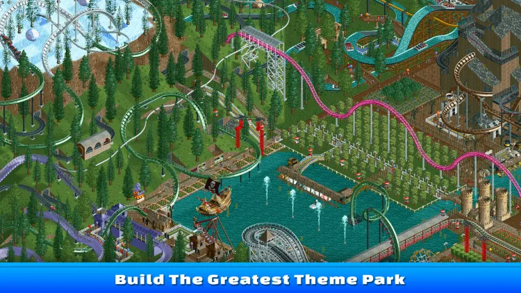Скриншот RollerCoaster Tycoon Classic — 1