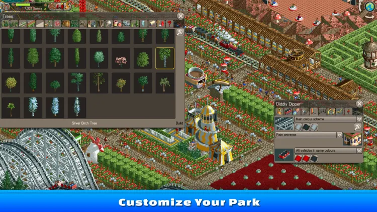 Скриншот RollerCoaster Tycoon Classic — 5