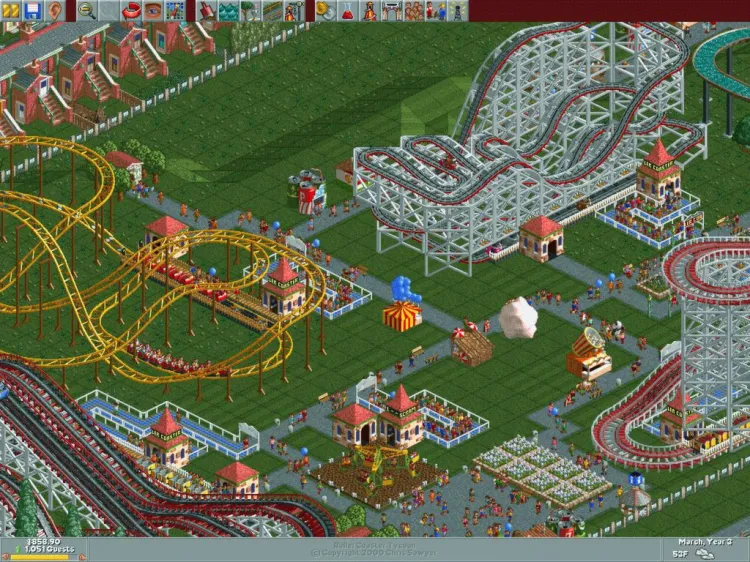Скриншот RollerCoaster Tycoon: Deluxe — 4