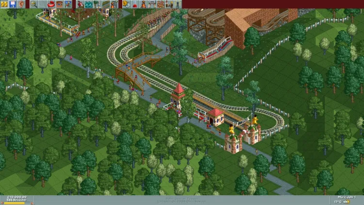 Скриншот RollerCoaster Tycoon: Deluxe — 5