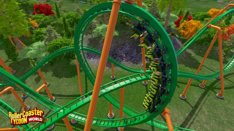 Скриншот RollerCoaster Tycoon World — 3